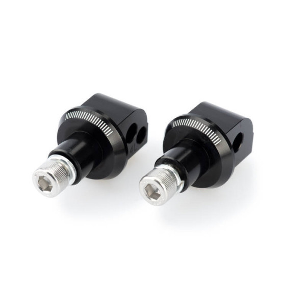 Puig Pillion Footpeg Adaptors Black